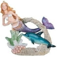 thumbnail image 1 of FC Design 8."W Dolphin with Purple Mermaid, 1 of 1