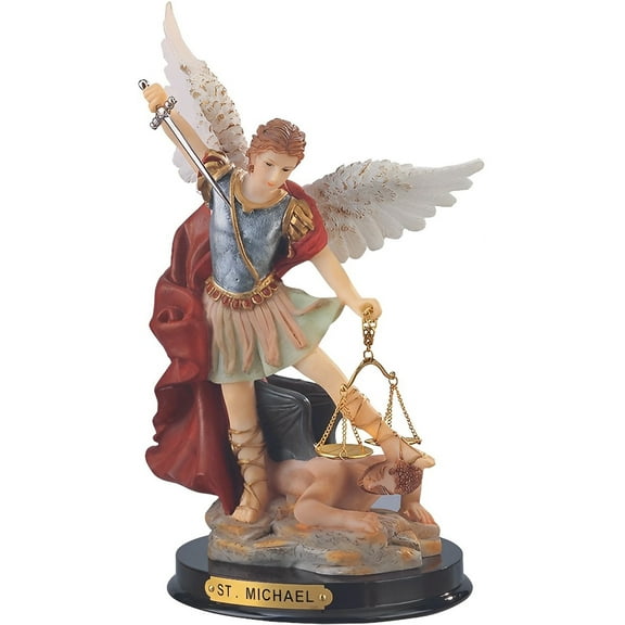 FC Design 9"H Archangel Michael Saint Michael The Strongest Angel Holy Figurine Statue Sculpture Ornament Decoration Home/Room Decor and Unique Gift Ideas for Housewarming, Holidays and Birthdays