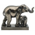 thumbnail image 1 of FC Design 9"W Bronze Elephant with Cub Figurine, 1 of 1