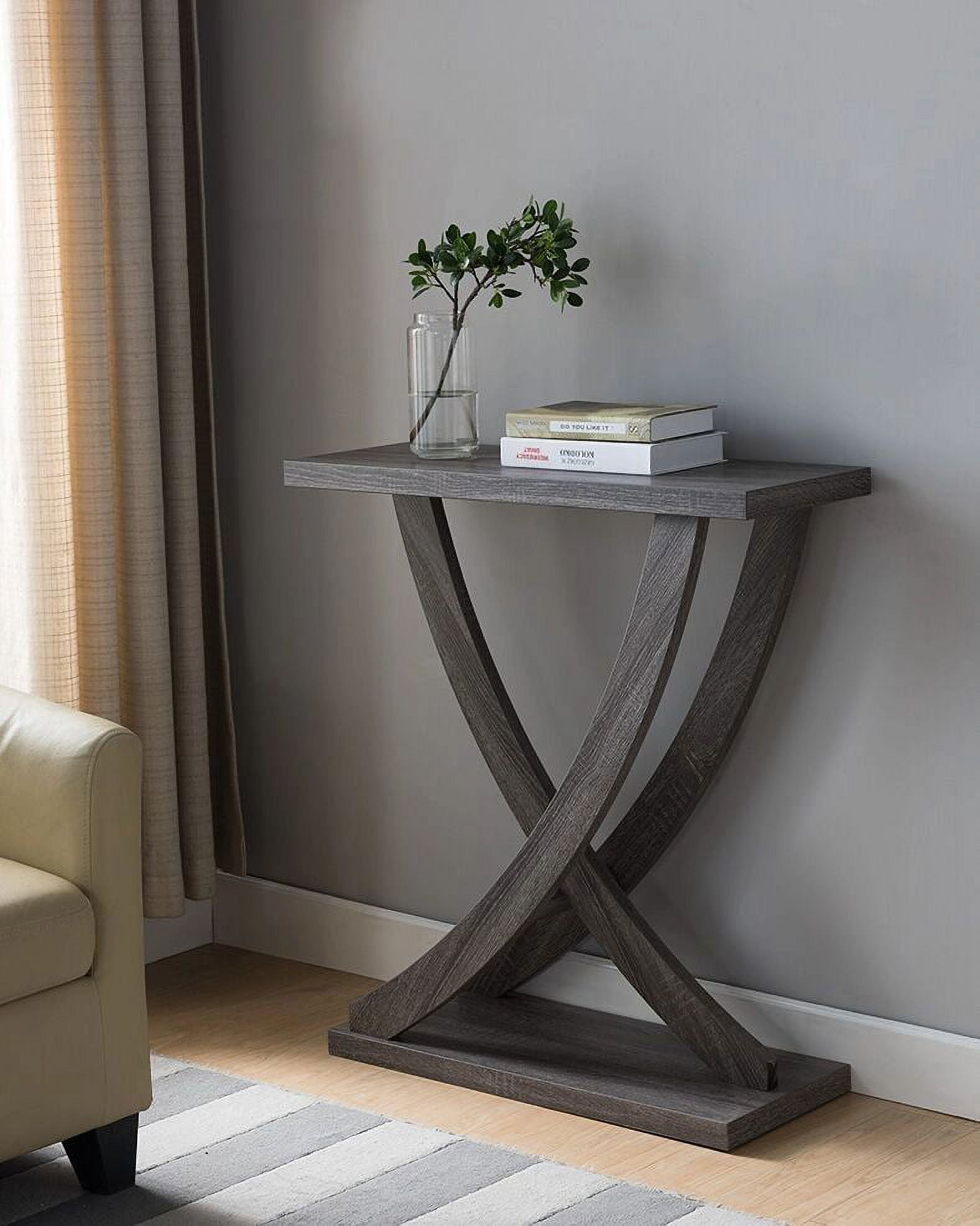Cross leg console table online