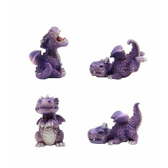 FC Design Polyresin Asymmetrical Figurines & Knick-Knack, Purple