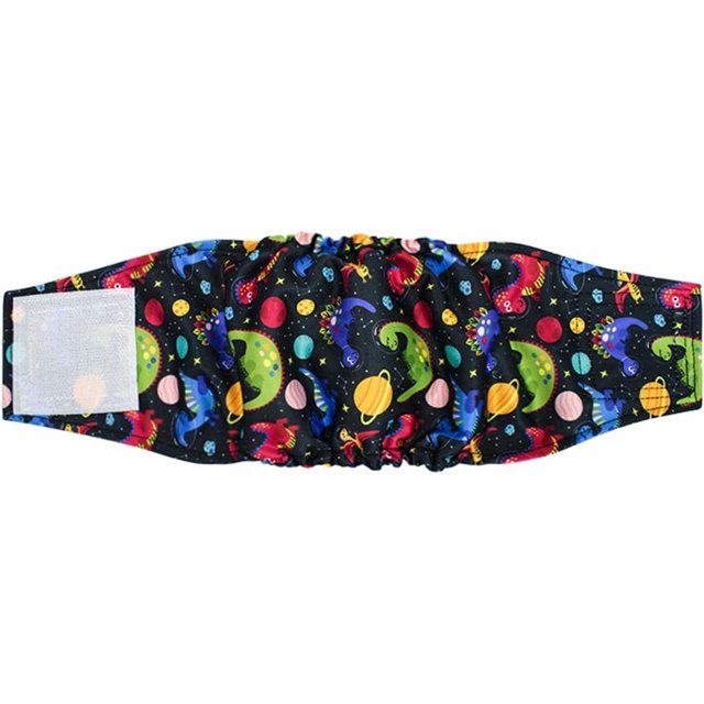 FCDog Diapers, Male Dog Belly Band Diapers Fastener Tape Adjustable