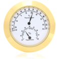 FCGuitar Violin Thermometer Hygrometer, Alloy Moisture Meter