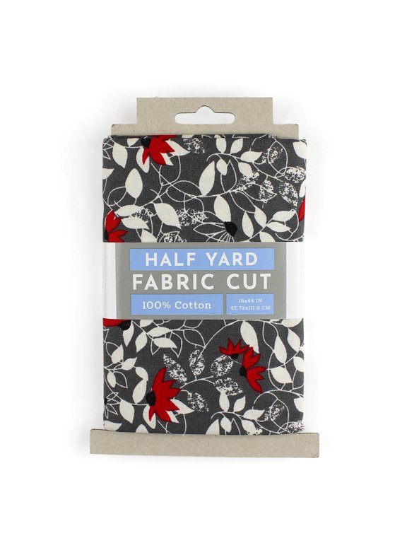 Fashion Classics Premium Cotton Half Yard Fabric with Elegant Vine Design