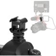 FCHot Shoe Mount, Triple Hot Shoe Mount Adapter Camera Hot Shoe Holder