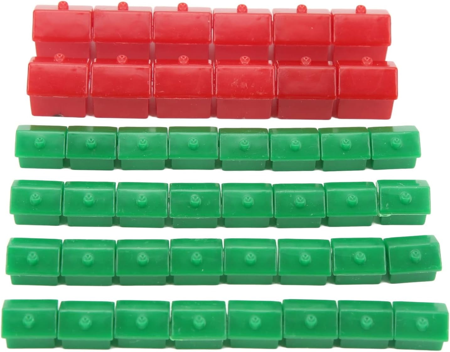 FCHotel Game Replacement Pieces Game Plastic Hotels Houses Game Piece