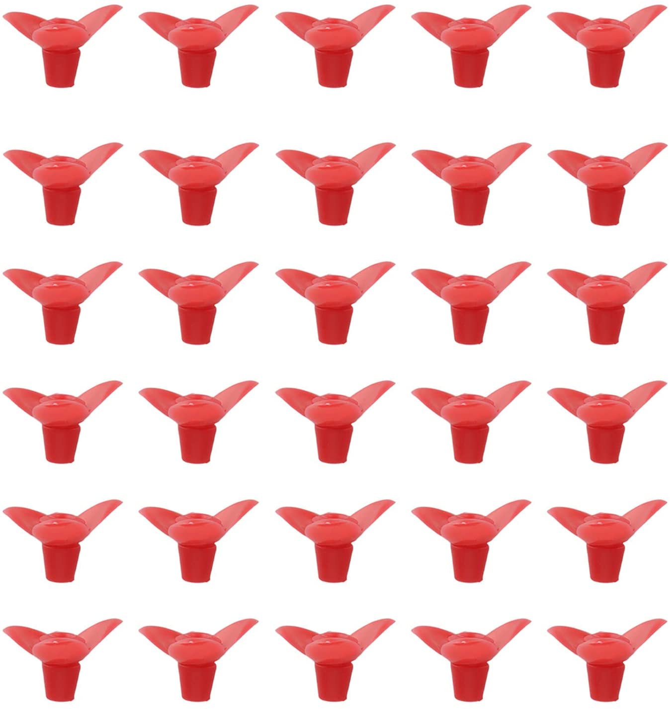 FCHummingbird Feeder Replacement Flowers, 30 Pieces Hummingbird Feeder