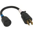 FCL42L52 NEMA L1420P to NEMA L520R Locking 20A Plug to Female L520R