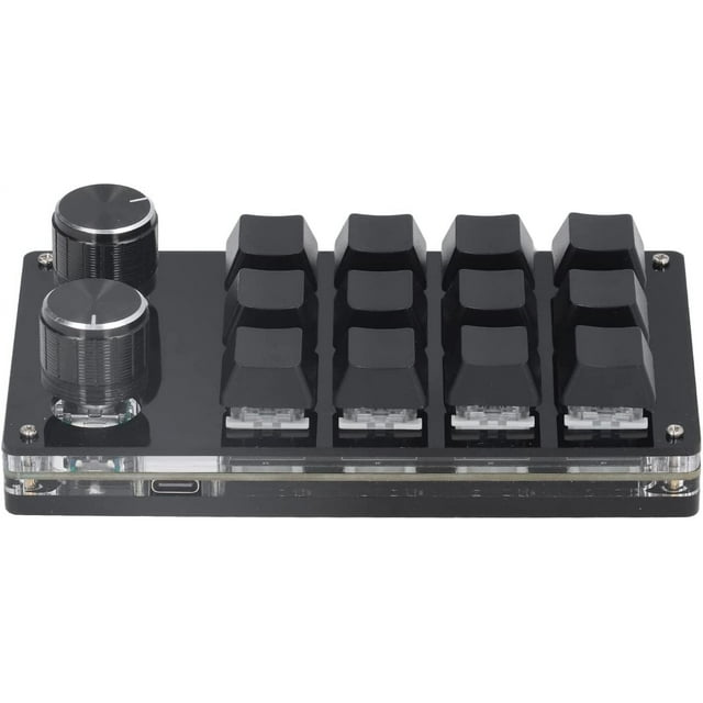 FCMacro Keyboard, 12 Keys Mechanical Programmable Keypad OSU Gaming