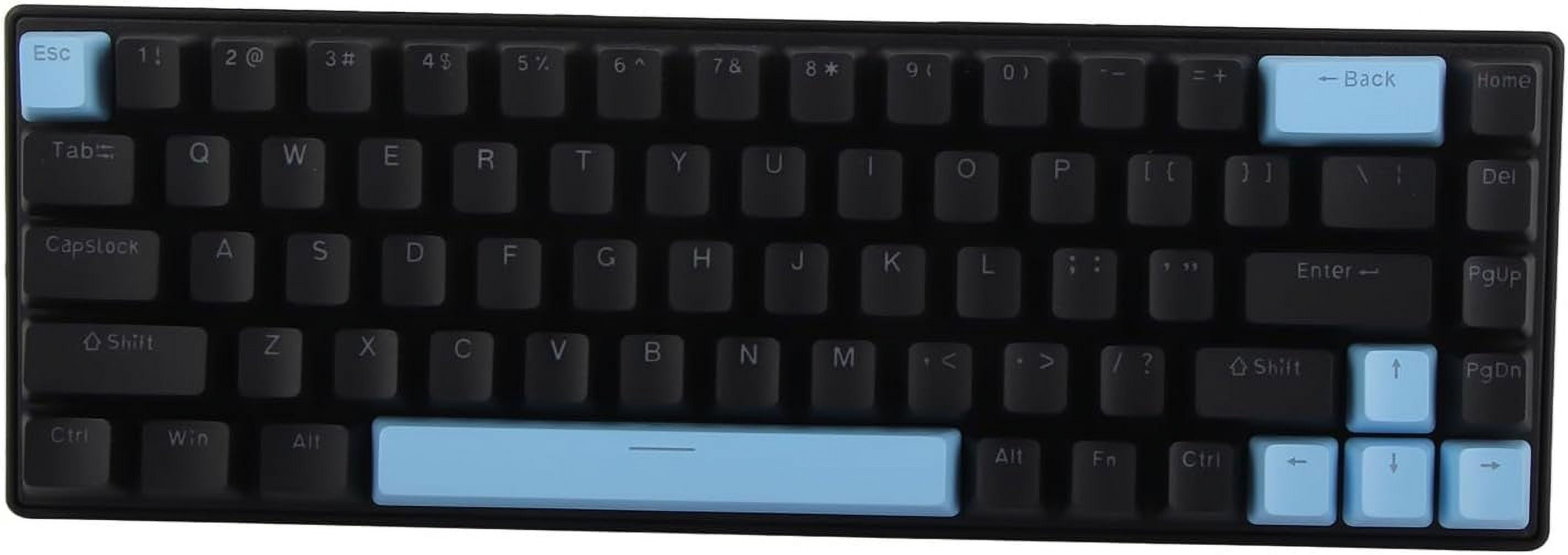 FCMechanical Keyboard, Detachable Cable Compact LED RGB Backlit