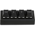 FCMechanical Numpad Macro Keyboard, 4 Keys Mini Keypad USB Wired
