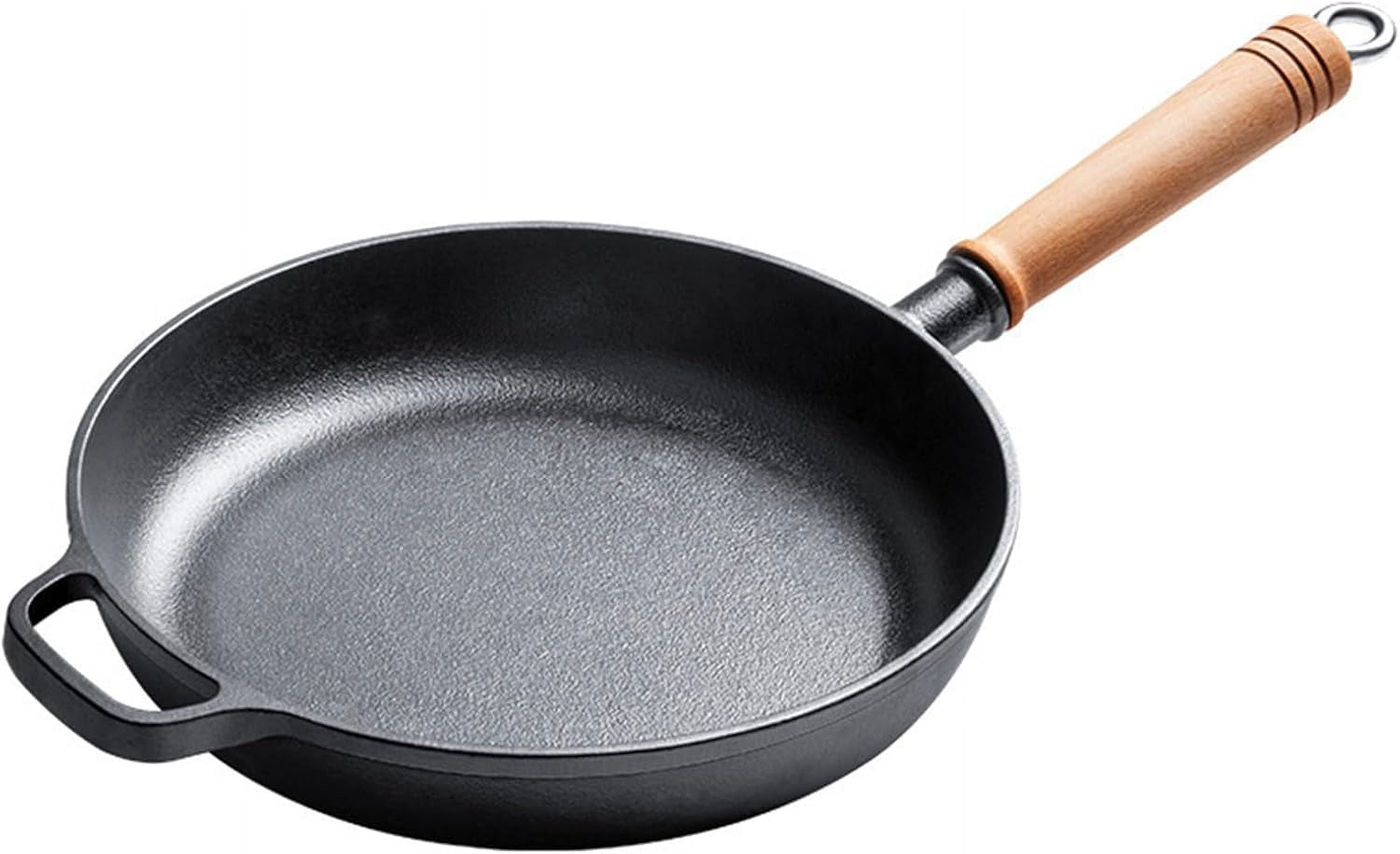 FCNon stick Frying Pan, Nonstick Cast Iron Skillet with HeatResistant