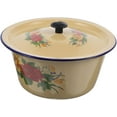 FCOld Fashioned Lard Basin Salad Bowls Covered Butter Dish Lard Oil