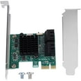 FCPCIE to SATA Adapter,4Port PCIE to SATA 3.0 Expansion Controller