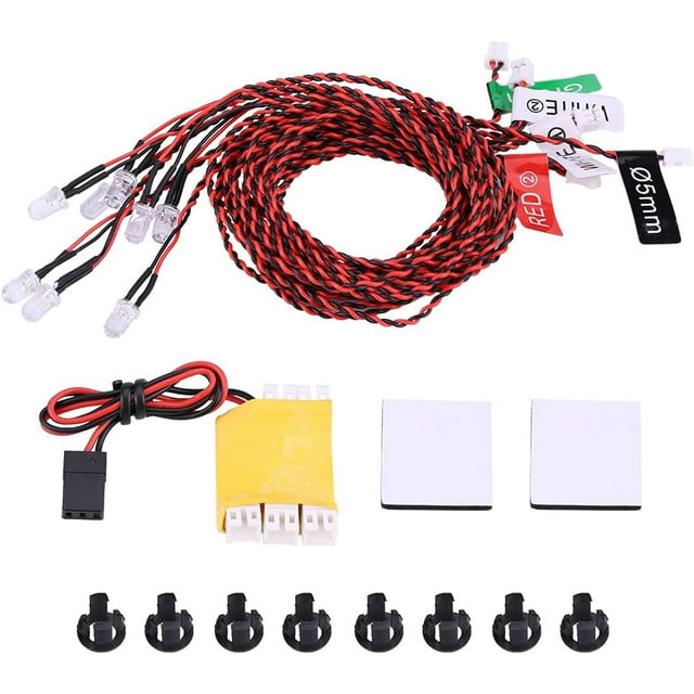 FCRc Plane Navigation Lights Rc Plane Led Light Kit RC Airplane