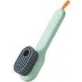 FCShoes Cleaning Brush Hidden Liquids Container Press Out Liquids Soft Bristles Effectively