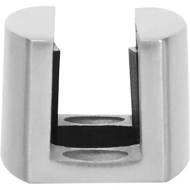 FCSliding Shower Door Bottom Guide, Stainless Steel Water Guide, Glass