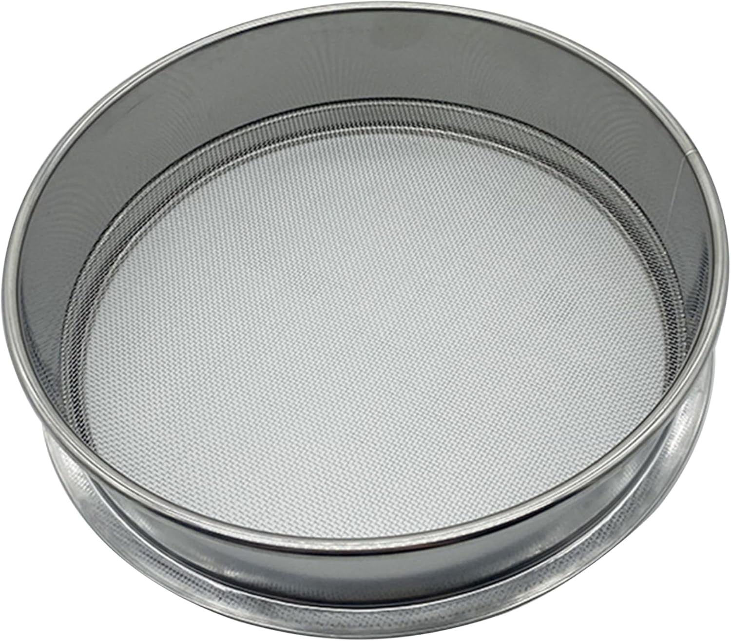 FCSoil Sieve,Soil Sifter, 12 inch Stainless Steel Compost Sifter, 1/12