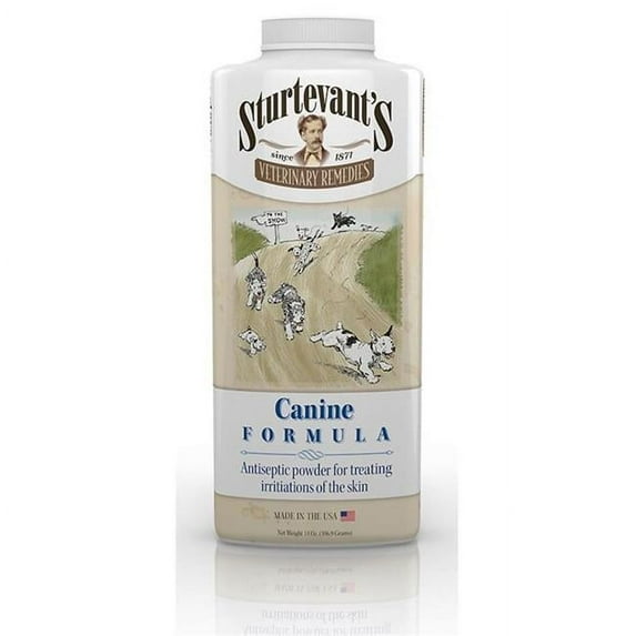 FC Sturtevant 2419 6 oz Canine Formula Veterinary Antiseptic Powder