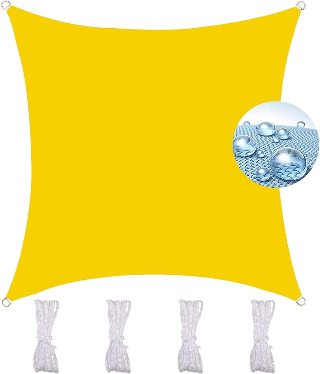 FCSun Shade Sails Canopy,Rectangle Fabric Screen ft,Breathable Block