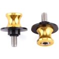 FCSwing Arm Spool, 2PCS 6/8/10mm Motorcycle CNC Rear Stand Swing Arm