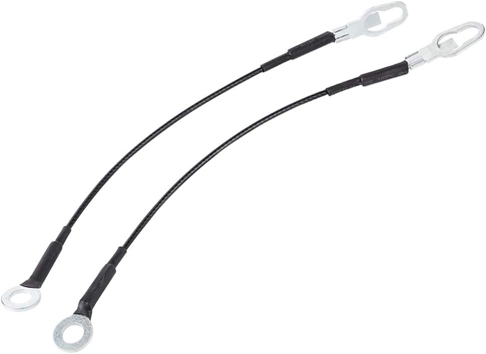 Truck Rear Tailgate Cables Tail Gate Support Cables Pickup Tailgate Lift Straps - Compatible For Toyota Tundra 2004-2006 (3.4L/4.0L V6, 4.7L V8) - Replace Part 657700C100 65770-0C100 - Set Of 21