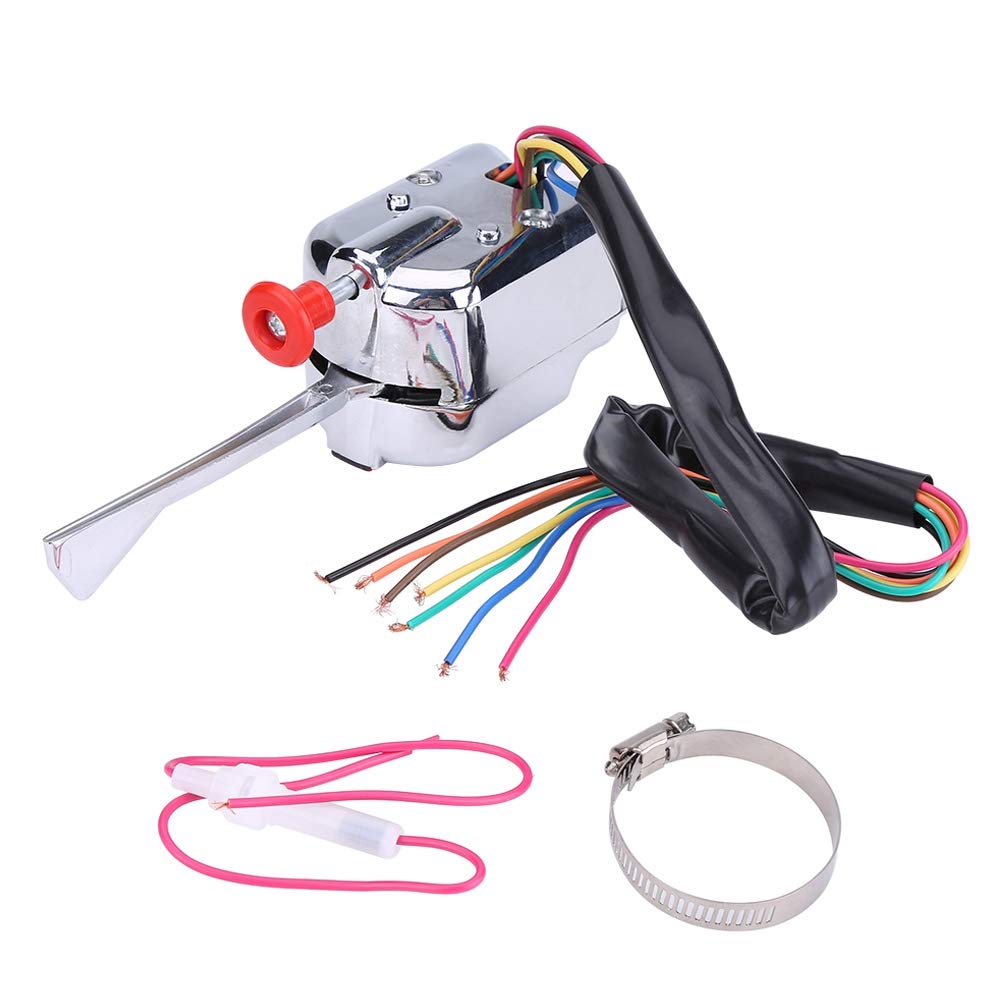 FCTurn Signal Switch, 12V Universal Street Hot Rod Car Turn Signal