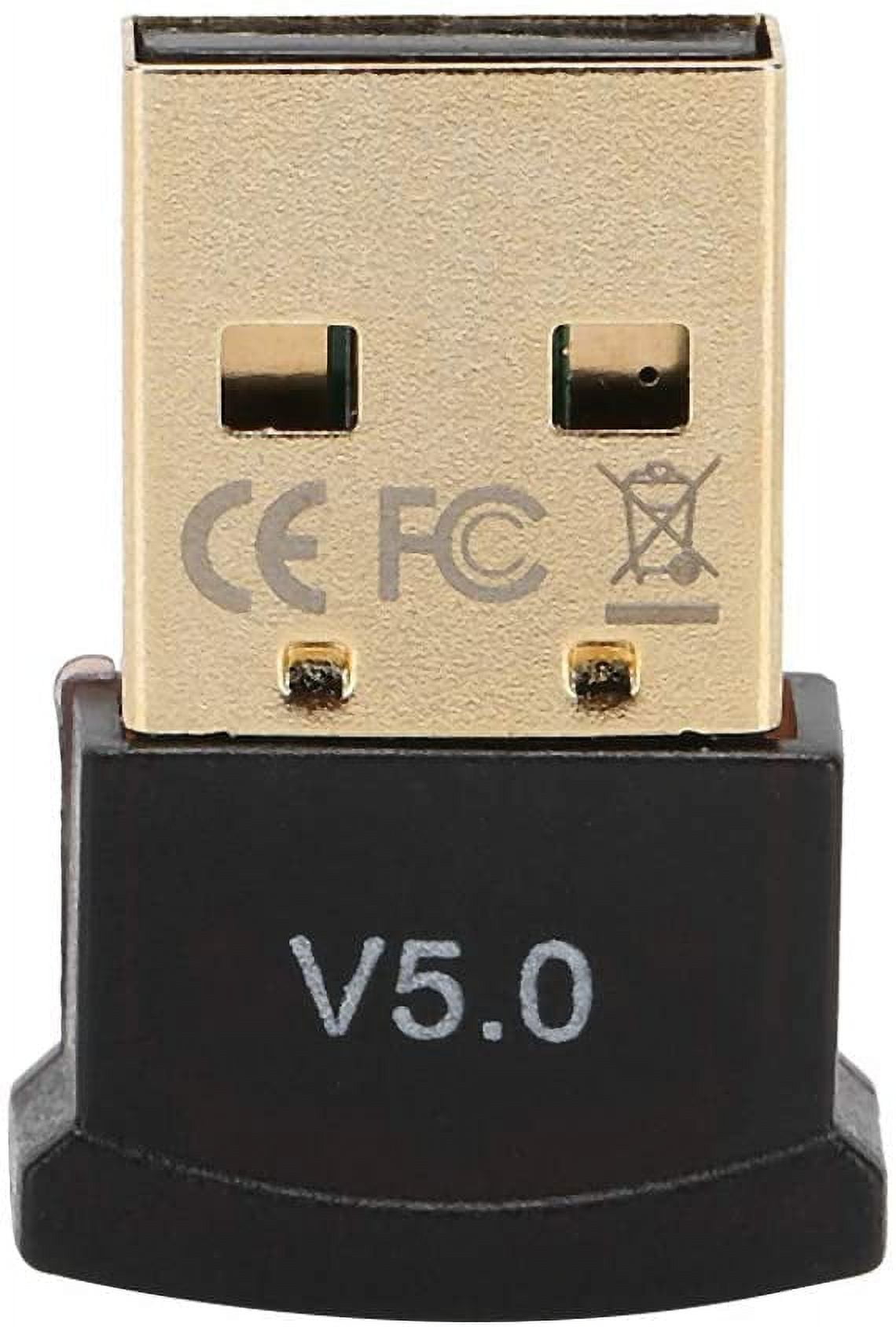 FCUSB Bluetooth Receiver, Bluetooth Adapter for PC USB Bluetooth 5.0