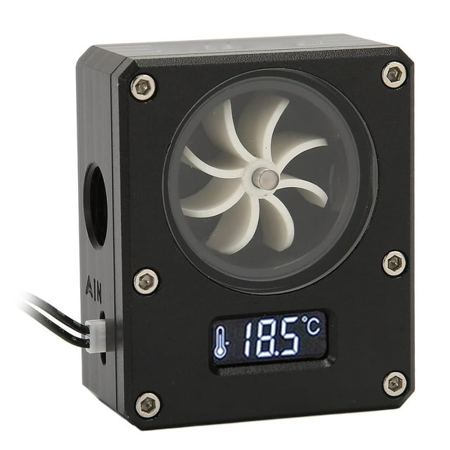 FCWater Flow Meter for PC,Water Cooling Flow Meter Indicator for PC