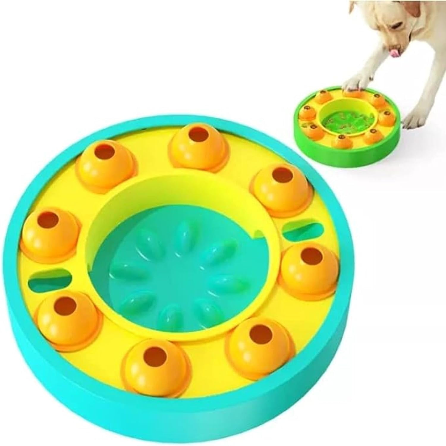 FCWisdom Dog Toys Engaging and Interactive Toys for Slow Feeding and