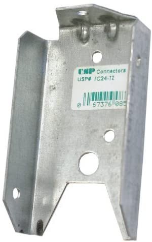 FC24-TZ G185-triple galvanizado galvanizado 2 por 4 sujetador de la cerca
