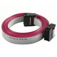 thumbnail image 1 of FC8P 100cm IDC 8 Pin Hard Drive Extension Wire Flat Ribbon Cable for Motherboard, 1 of 5