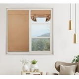 FCCAUDFrench Door Curtain 2 Panels,Privacy Tie up Shade Thermal