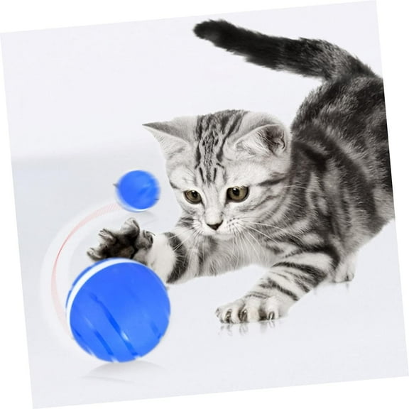 FCCC Smart Interactive Dog Toys Balls, Active Rolling Ball for Dogs with Led Flash Lights Peppy Pet Ball for Medium Large Dogs, USB Rechargeable Wicked Moving Ball Dog Toy, for breeds 20-60 lbs