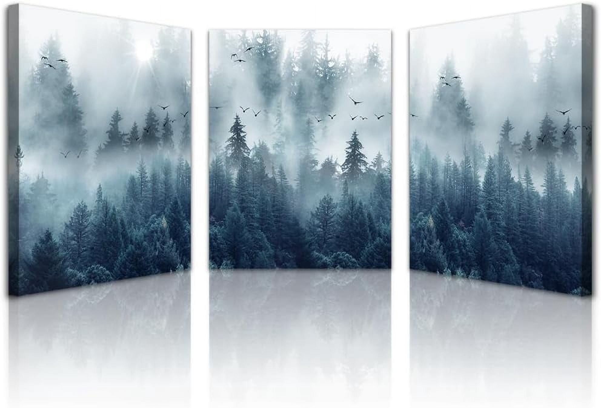 FCCUYE Black Framed Wall Art For Living Room Large Size Decor Bedroom ...