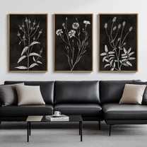 FCCUYE Boho Wall Art Large Neutral Wall Decor Abstract Line Painting for Living Room Bedroom Office 16x24 Inch Set of 3