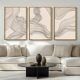 thumbnail image 1 of FCCUYE Boho Wall Art Large Neutral Wall Decor Abstract Line Painting for Living Room Bedroom Office 16x24 Inch Set of 3, 1 of 7