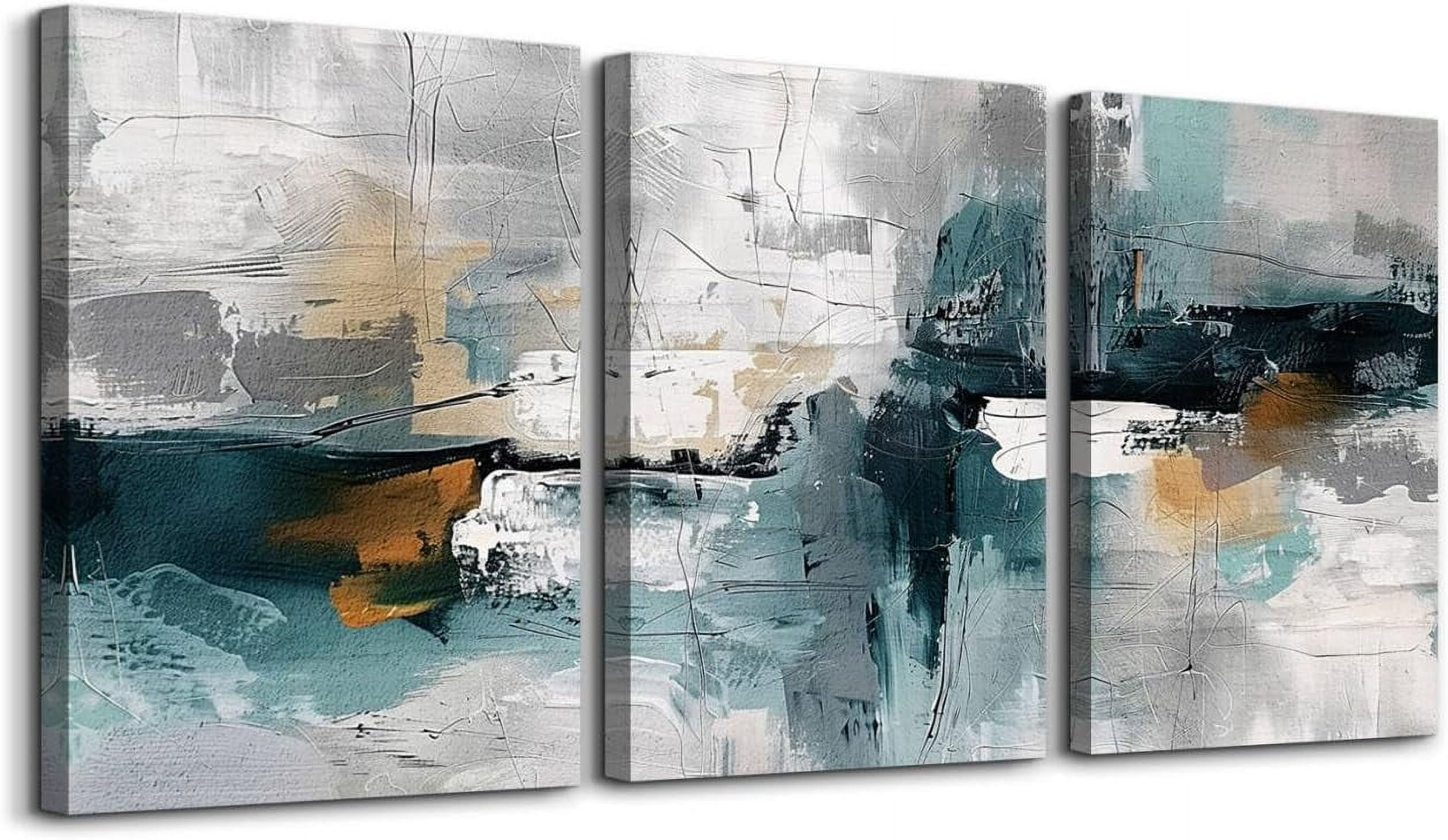 FCCUYE Boho Wall Decor for Bedroom Canvas Wall Art for Living Room ...