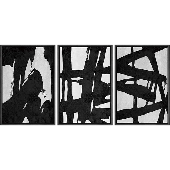 FCCUYE Canvas Print Wall Art Set Urban High Contrast Bruce Lee Portrait Graffiti & Street Art People Illustrations Pop Art Bohemian Colorful for Living Room, Bedroom, Office - 16"x24"x3