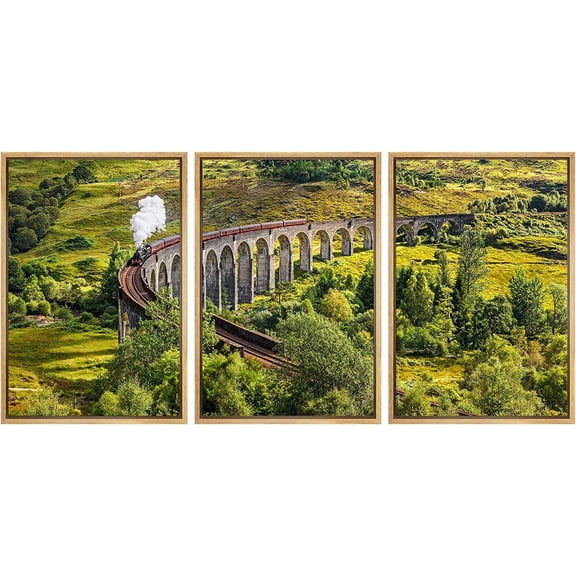 FCCUYE Framed Canvas Print Wall Art Set Black & White Duotone Motorcycle Engine Vehicles Transportation Photography Realism Decorative Scenic for Living Room, Bedroom, Office - 16"x24"x3 Black