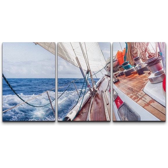 FCCUYE Framed Canvas Print Wall Art Set Black & White Duotone Motorcycle Engine Vehicles Transportation Photography Realism Decorative Scenic for Living Room, Bedroom, Office - 16"x24"x3 Black