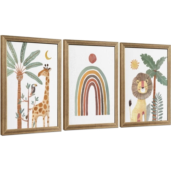 FCCUYE Framed Emerald Green Wall Art, Abstract Marbled Canvas Wall Decor, Modern Abstract Green and Gold Poster Print for Living Room Bedroom Office Aesthetic Picture 16x24 Inch 3 Pieces