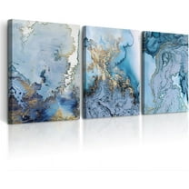 FCCUYE Large Canvas Wall Art For Living Room Wall Decorations For Bedroom Office Abstract Wall Paintings Decor Prints Artworks Trees And Birds Wall Pictures Modern Room Decor 3 Piece Prints Art