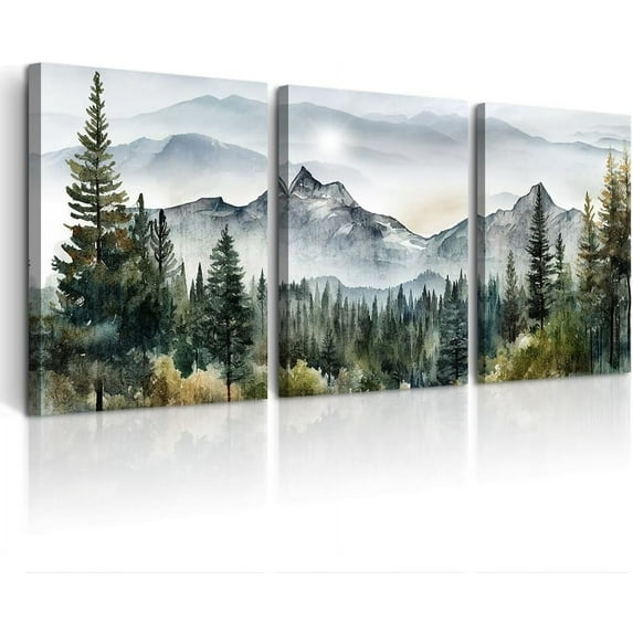 FCCUYE Large Wall Art For Bedroom Wall Decorations For Living Room Boho Wall Decor For Bathroom Modern Office Wall Paintings Abstract Canvas Wall Pictures Artwork Minimalist Home Decor 3 Pieces