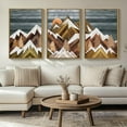 thumbnail image 1 of FCCUYE Neutral Abstract Wall Art Beige Large Wall Decor Boho Mid Century Modern Artwork Art Print for Living Room Bedroom Office 24"x36" Set of 3 Gift, 1 of 7