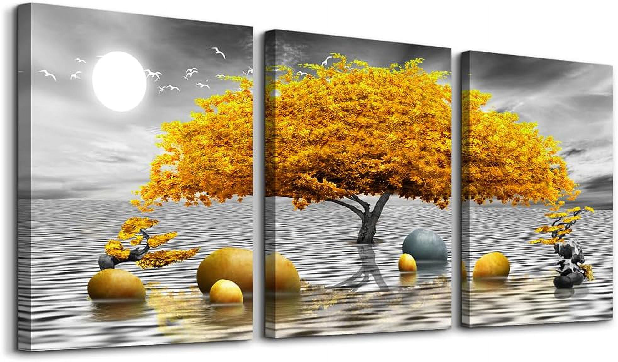 FCCUYE Wall Decor Living Room Large Size Canvas Wall Art For Bedroom ...