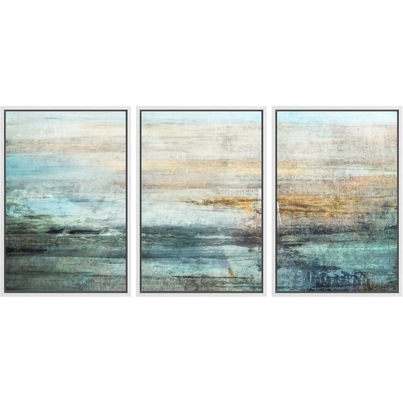 FCCUYE d Canvas Print Wall Art Bird in Cherry Blossom Tree Minimalism Nature Wilderness Illustrations Modern Art Botanical Floral Farmhouse/Country Multicolor Zen for Bedroom - 24"x36"x3 White