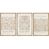 FCCUYE d Canvas Print Wall Art Bird in Cherry Blossom Tree Minimalism Nature Wilderness Illustrations Modern Art Botanical Floral Farmhouse/Country Multicolor Zen for Bedroom - 16"x24"x3 Natural