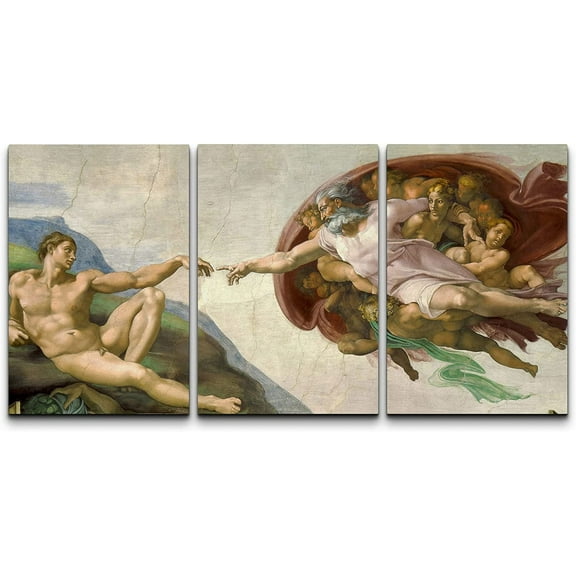 FCCUYE d Canvas Print Wall Art Set Boho Mid-Century Geometric Desert Plant Sun Nature Abstract Illustrations Modern Art Bohemian Decorative for Living Room, Bedroom, Office - 24"x36"x3 Natural