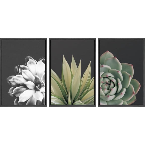 FCCUYE d Canvas Print Wall Art Set Minimal Pastel Sunset Desert Landscape Nature Abstract Illustrations Modern Art Decorative Nordic for Living Room, Bedroom, Office - 24"x36"x3 Natural